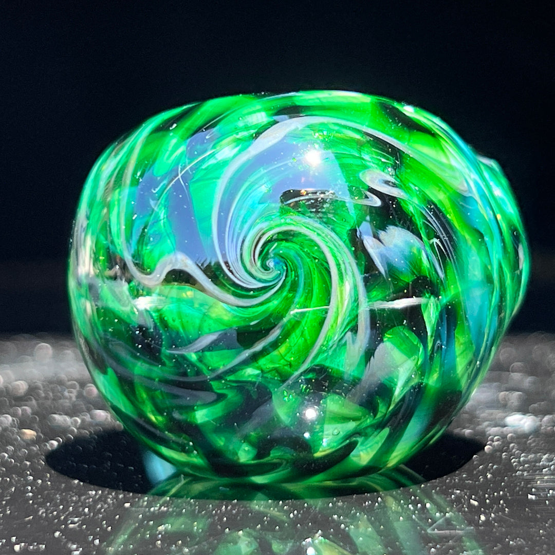 Experimental Green Pocket Pipe Glass Pipe Jedi Glassworks   