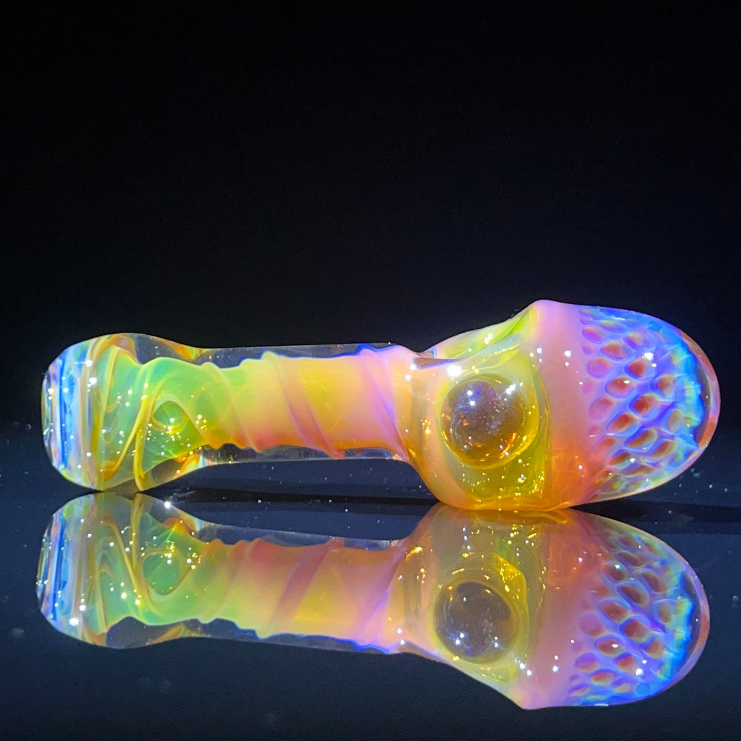 Alien Brain Honeycomb Pipe Glass Pipe Plug a Nug