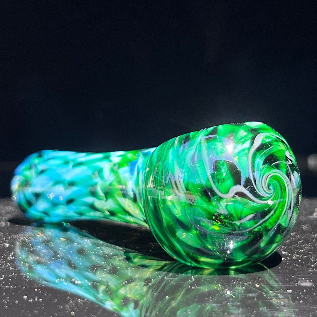 Experimental Green Pocket Pipe Glass Pipe Jedi Glassworks   