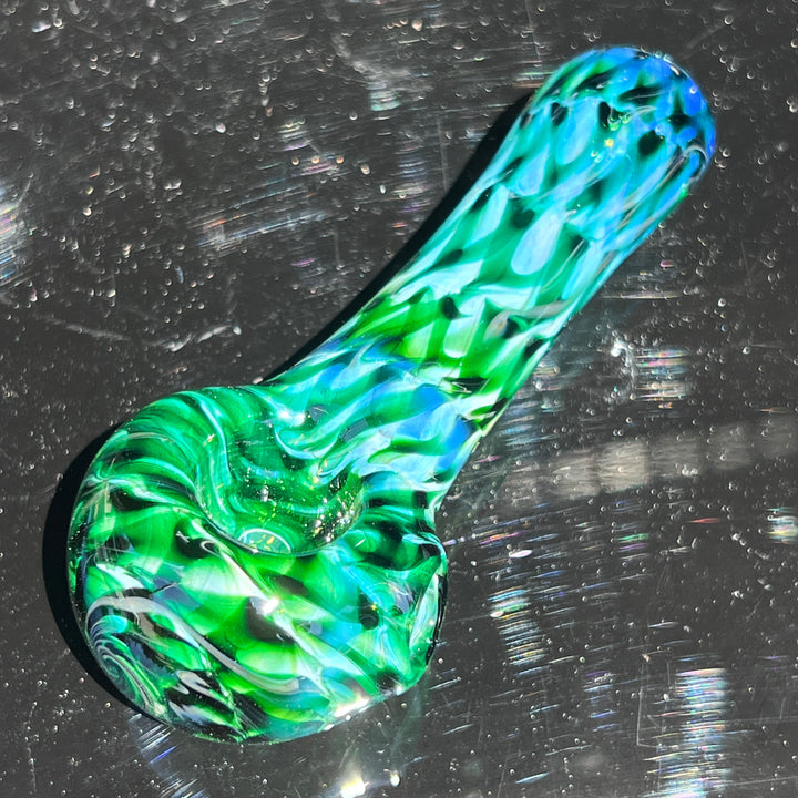 Experimental Green Pocket Pipe Glass Pipe Jedi Glassworks   