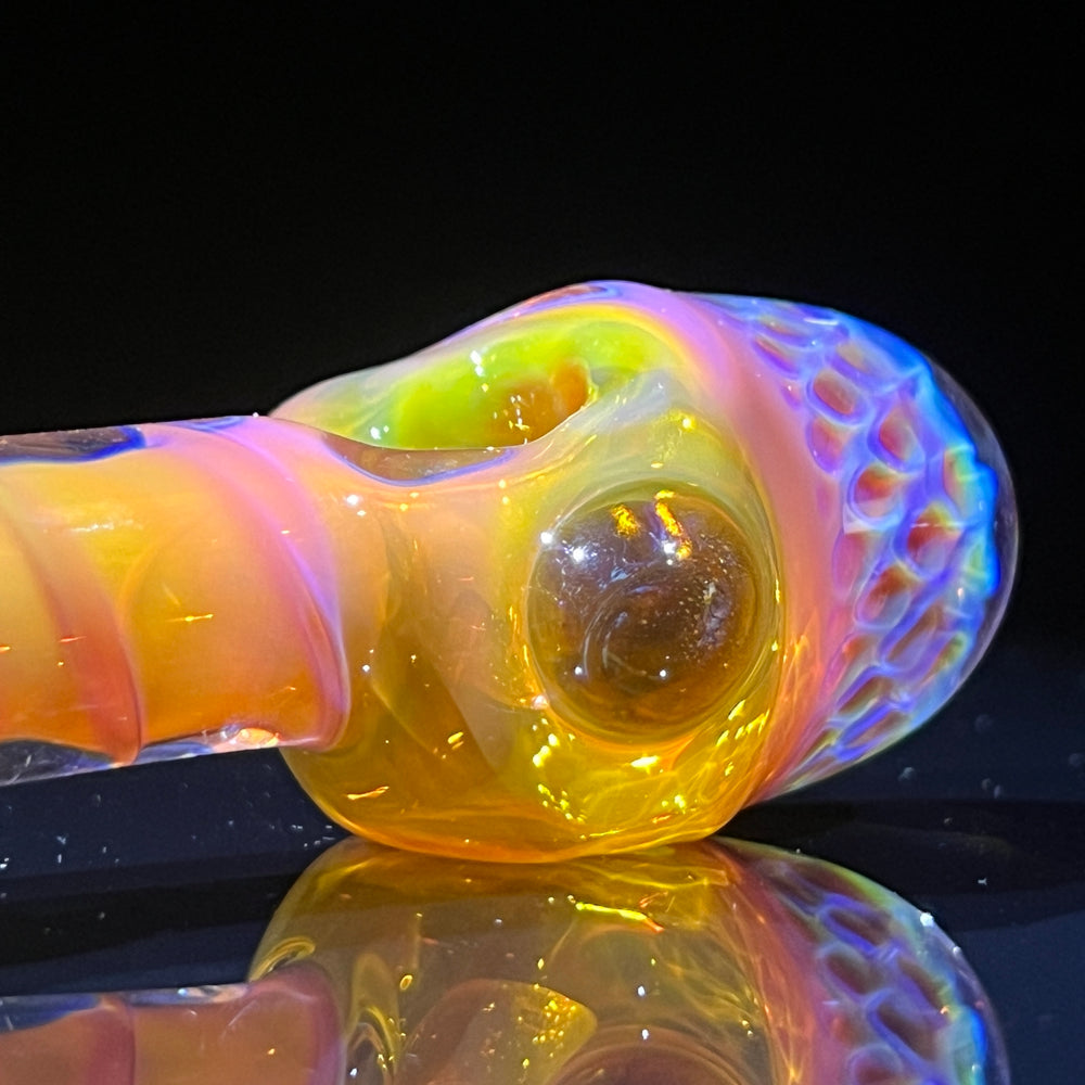 Alien Brain Honeycomb Pipe Glass Pipe Plug a Nug