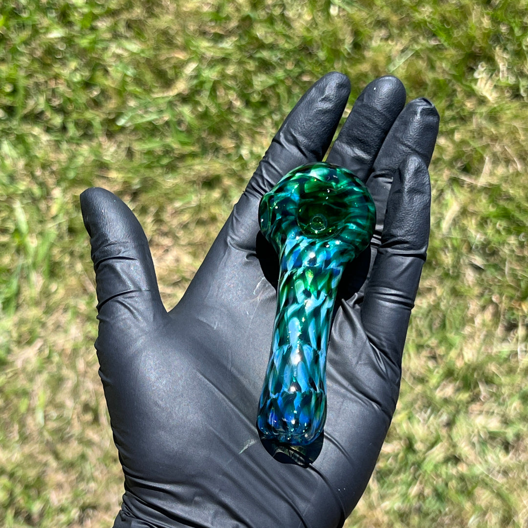 Experimental Green Pocket Pipe Glass Pipe Jedi Glassworks   