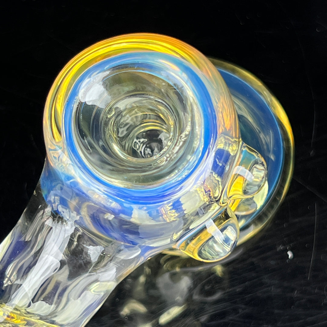 Silver Fumed Hash Hammer Glass Pipe Crondo Glassics   