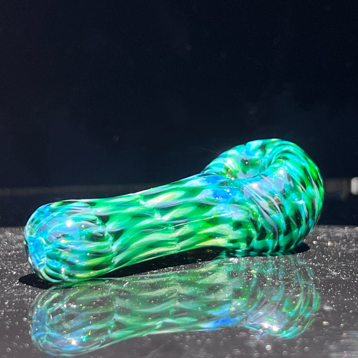 Experimental Green Pocket Pipe Glass Pipe Jedi Glassworks   