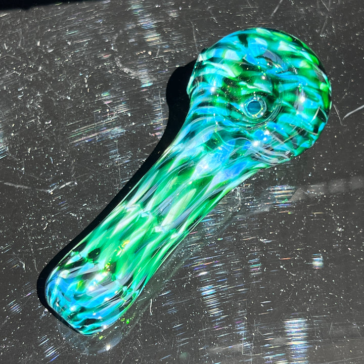 Experimental Green Pocket Pipe Glass Pipe Jedi Glassworks   