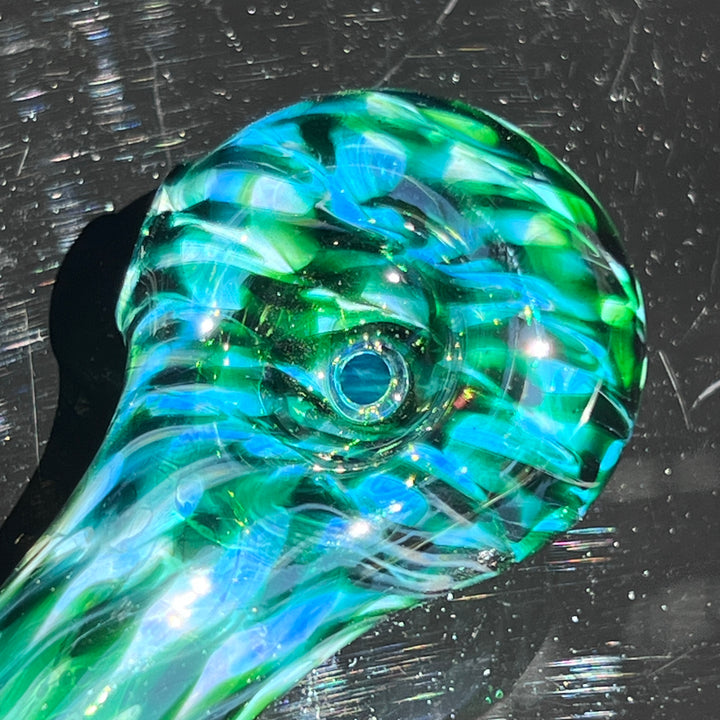 Experimental Green Pocket Pipe Glass Pipe Jedi Glassworks   