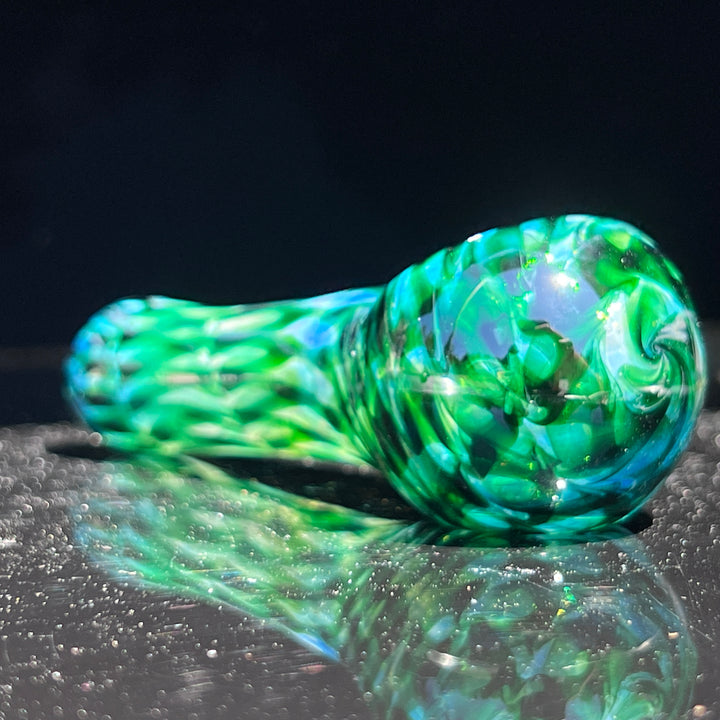 Experimental Green Pocket Pipe Glass Pipe Jedi Glassworks   