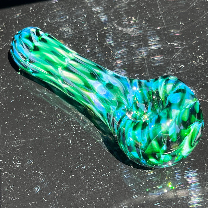 Experimental Green Pocket Pipe Glass Pipe Jedi Glassworks   