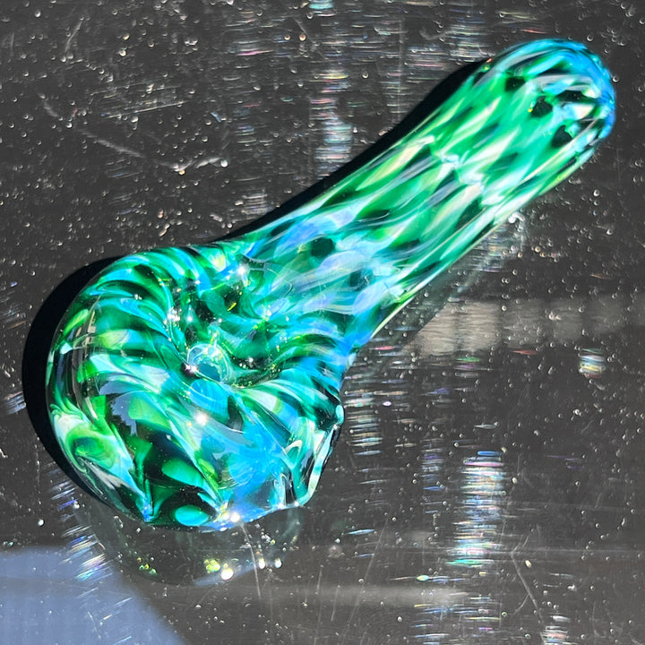 Experimental Green Pocket Pipe Glass Pipe Jedi Glassworks   