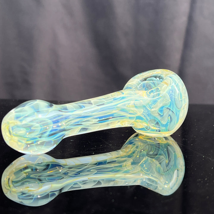 Large Ghost Flame Glass Pipe 6 Glass Pipe Tiny Mike   