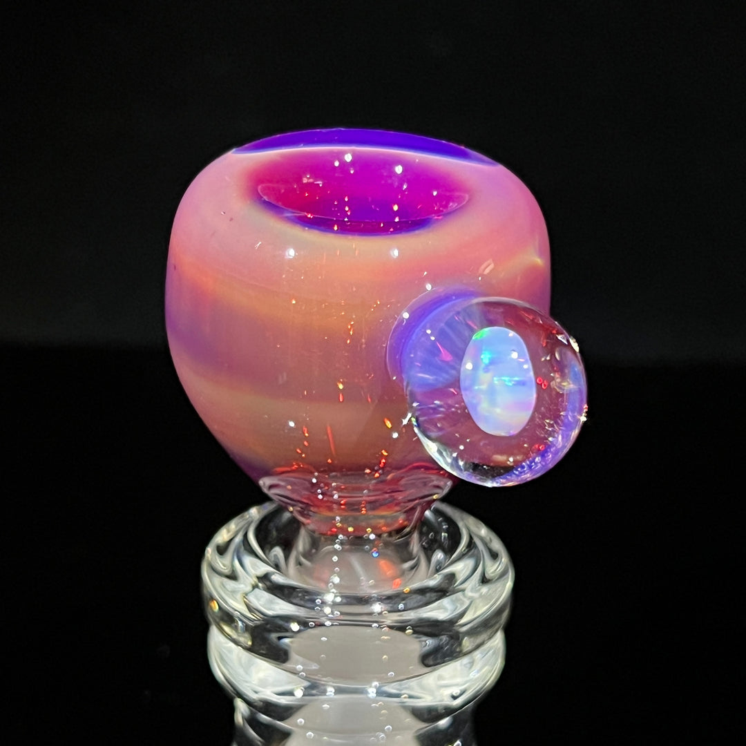 14mm Vibrant Pink Opal PullSlide Accessory Beezy Glass   