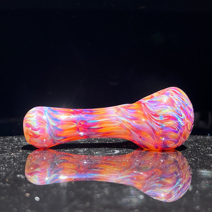 Multi-colored Purple Pipe Glass Pipe Jedi Glassworks   