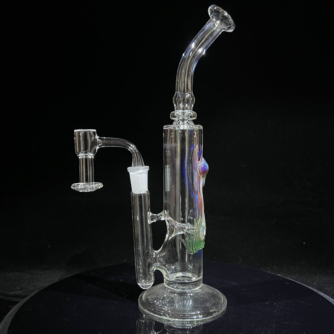 Mushroom Rig + Banger Combo Glass Pipe Mary Jane's Glass   