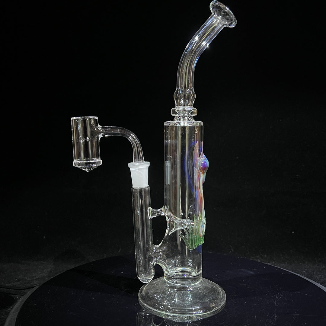 Mushroom Rig + Banger Combo Glass Pipe Mary Jane's Glass   