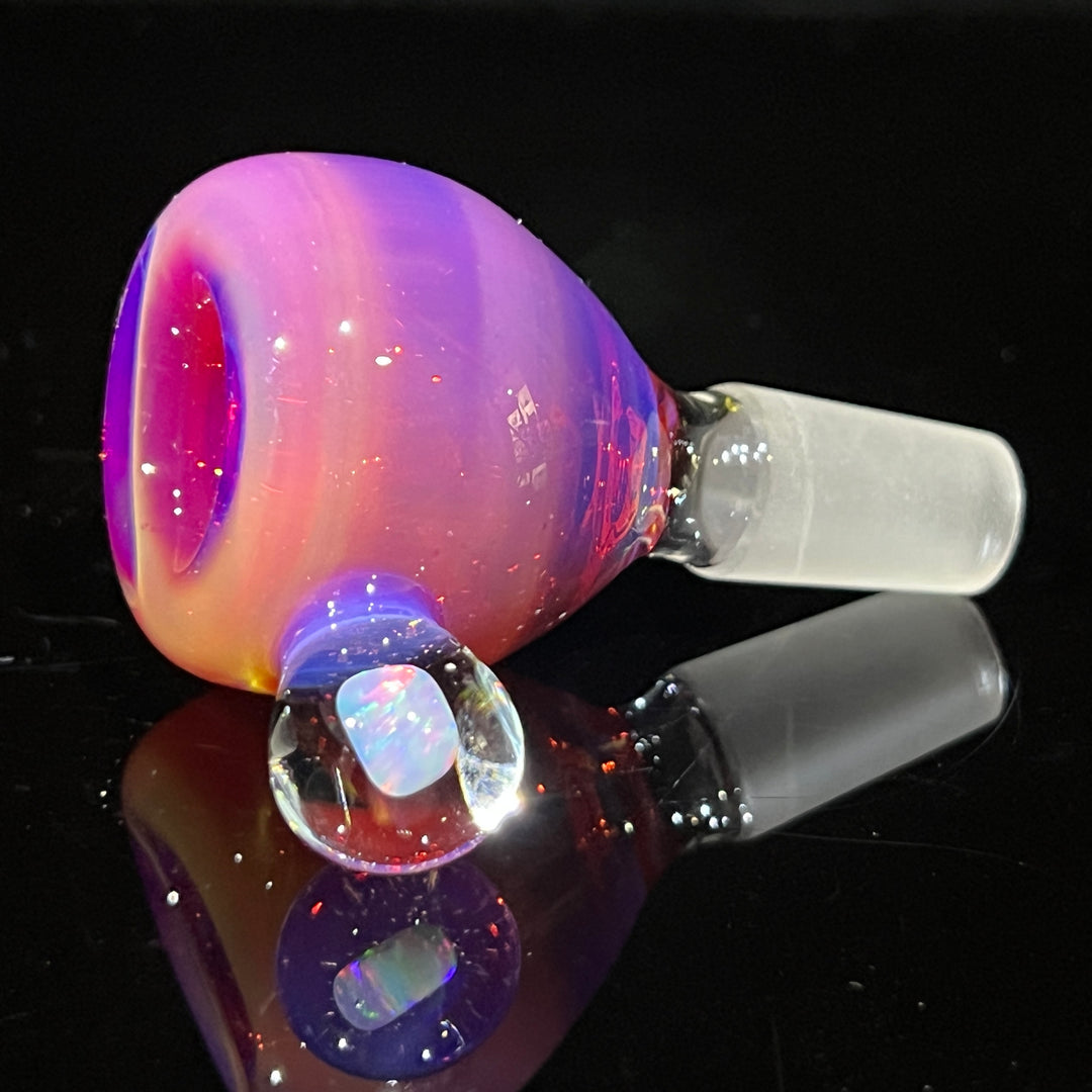 14mm Vibrant Pink Opal PullSlide Accessory Beezy Glass   