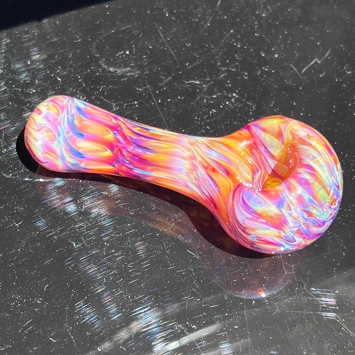 Multi-colored Purple Pipe Glass Pipe Jedi Glassworks   