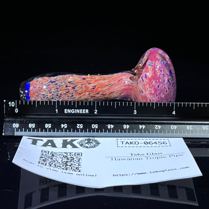 Hawaiian Tropic Pipe Glass Pipe Tako Glass   