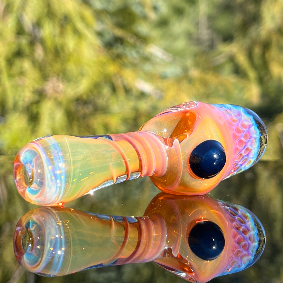 Alien Brain Honeycomb Pipe Glass Pipe Plug a Nug