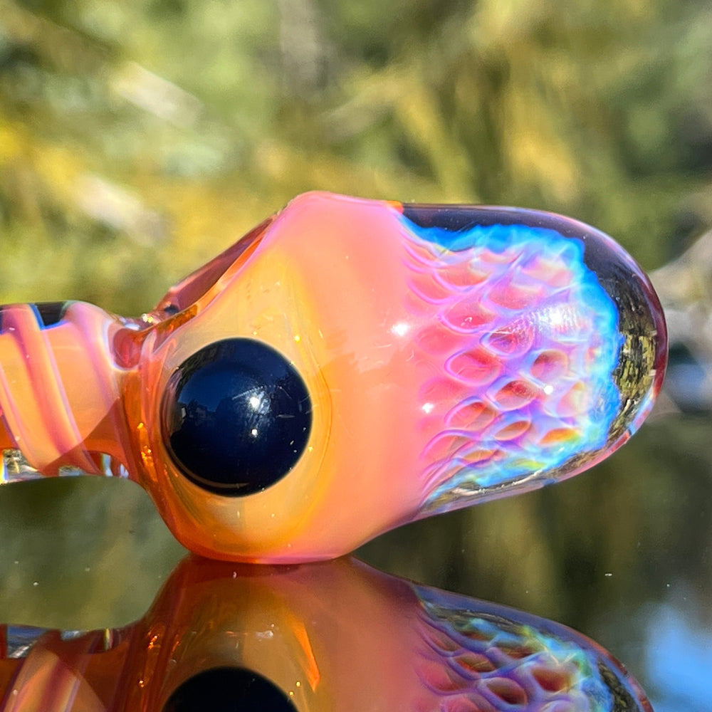 Alien Brain Honeycomb Pipe Glass Pipe Plug a Nug