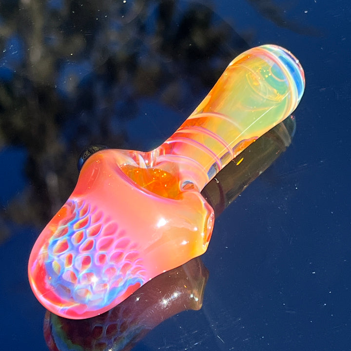 Alien Brain Honeycomb Pipe Glass Pipe Plug a Nug