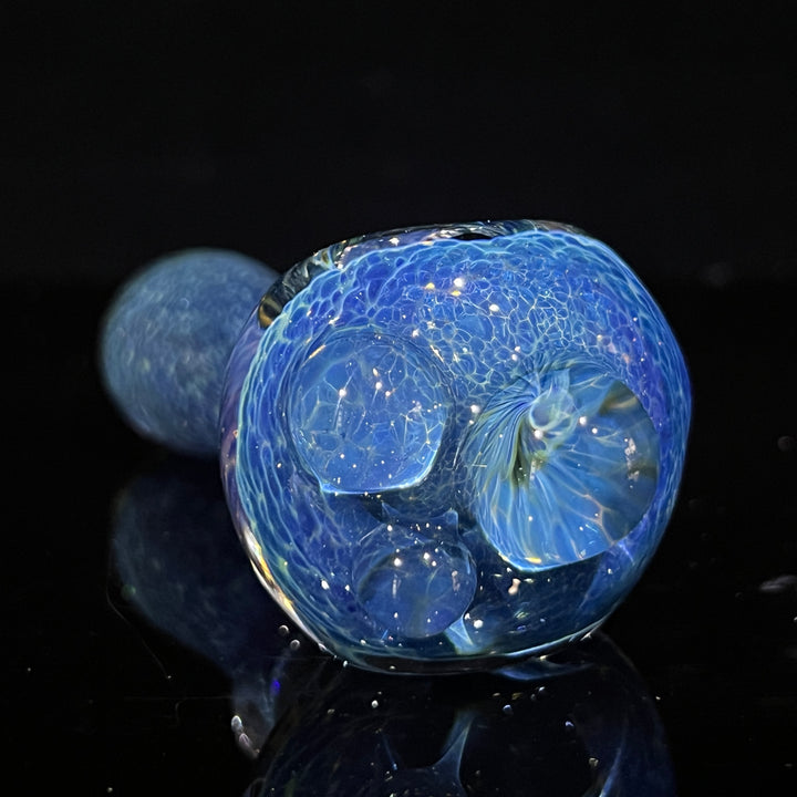 Blue Frit Pipe Glass Pipe Beezy Glass   