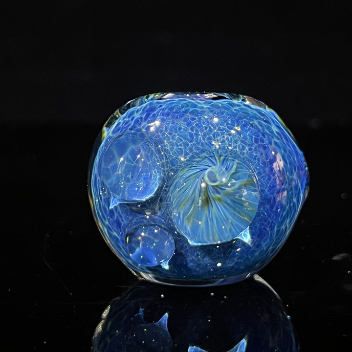 Blue Frit Pipe Glass Pipe Beezy Glass   