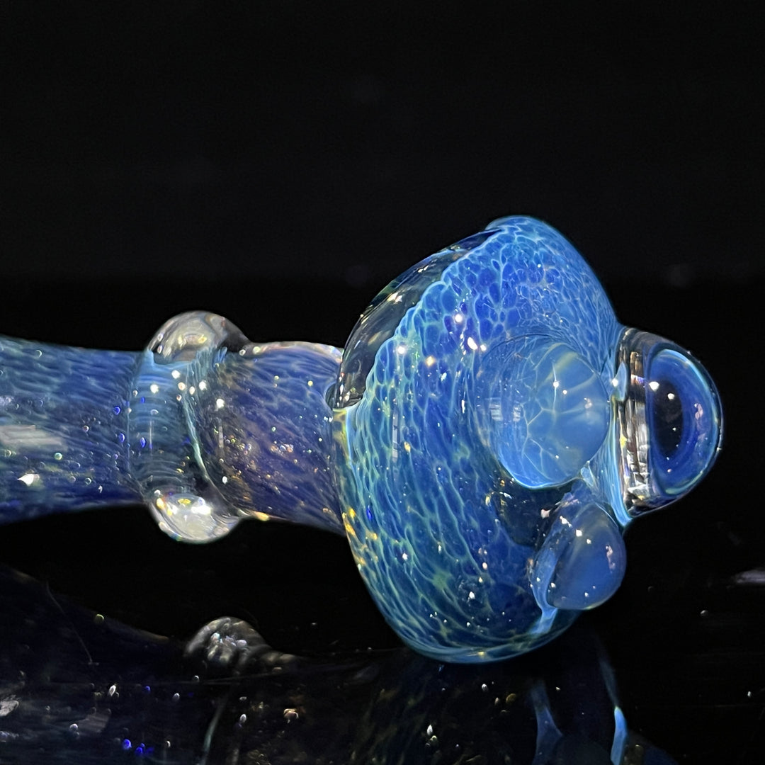 Blue Frit Pipe Glass Pipe Beezy Glass   