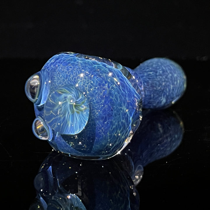 Blue Frit Pipe Glass Pipe Beezy Glass   