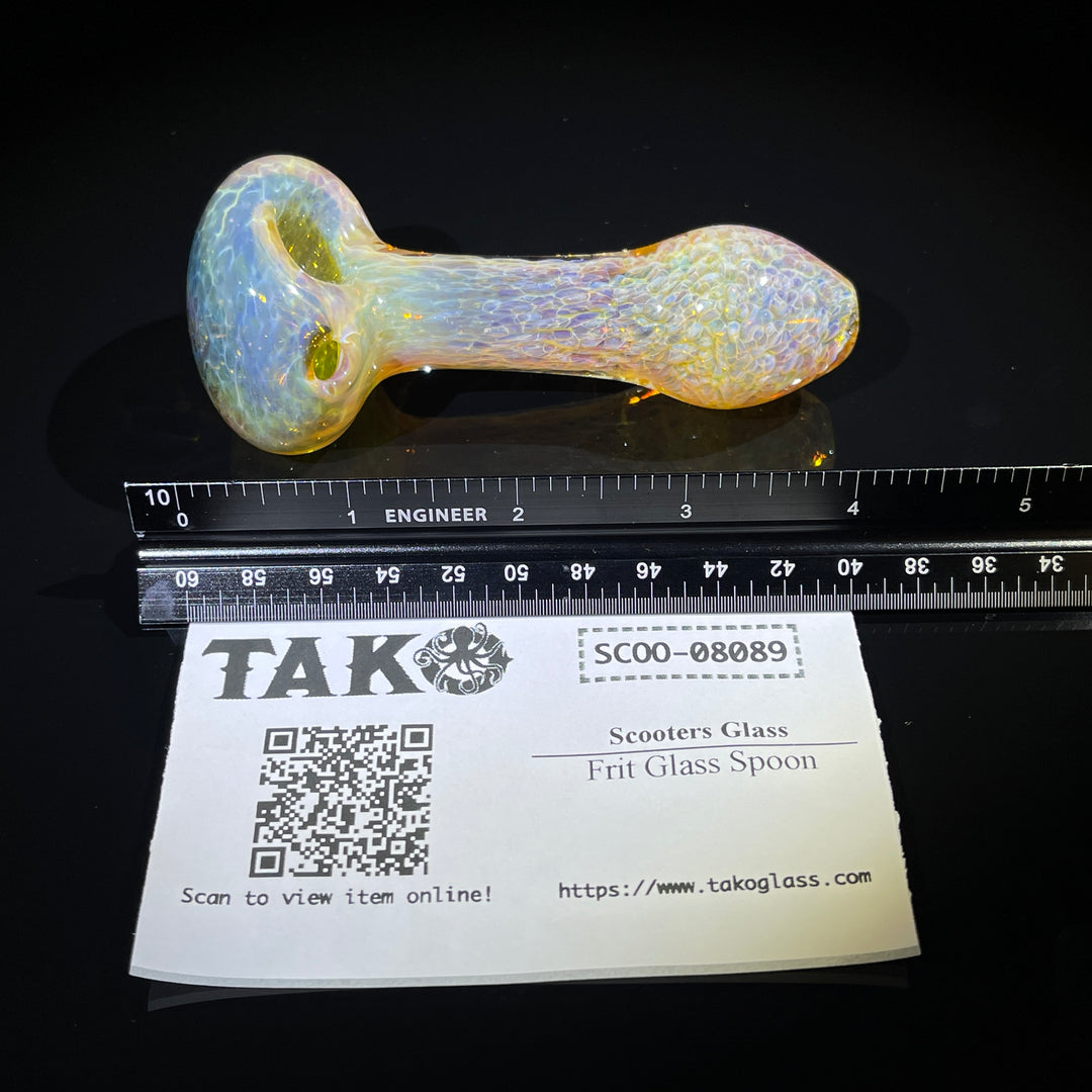 Frit Glass Spoon Glass Pipe Scooters Glass