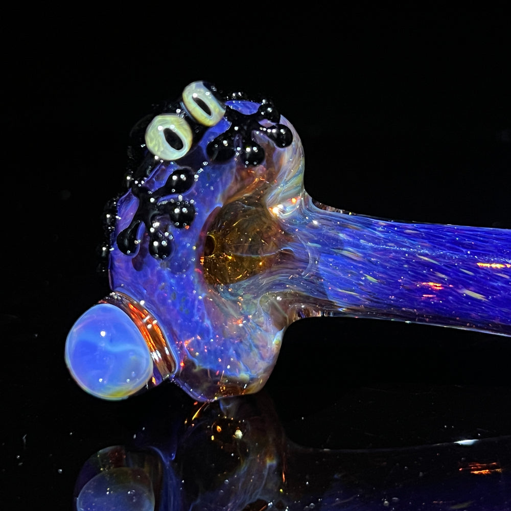 Fancy Magic Mushroom Frog Spoon Glass Pipe Beezy Glass   