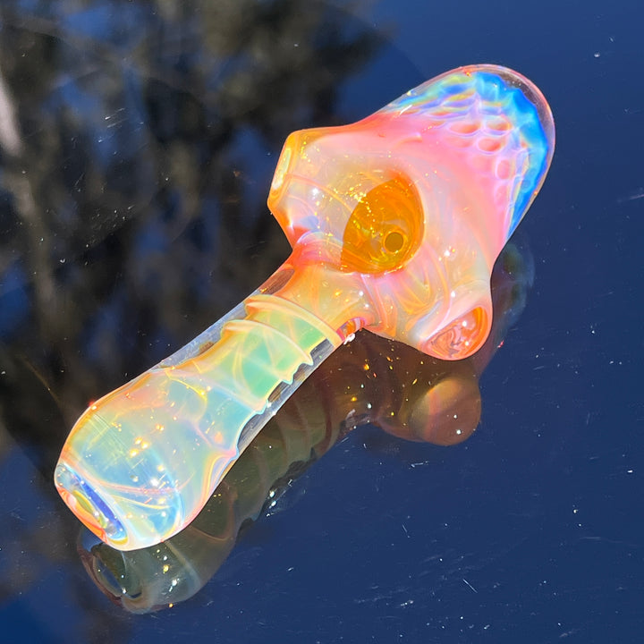 Alien Brain Honeycomb Pipe Glass Pipe Plug a Nug