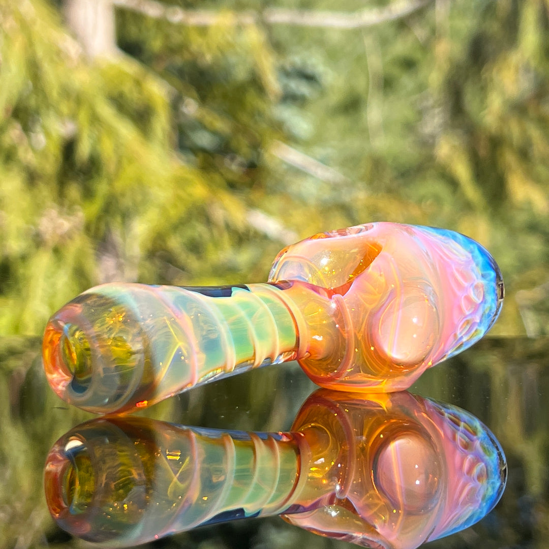 Alien Brain Honeycomb Pipe Glass Pipe Plug a Nug