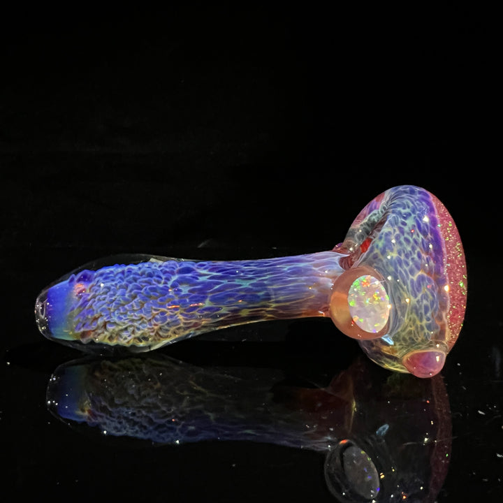 Purple Nebula Telemagenta Opal Pipe Glass Pipe Tako Glass   