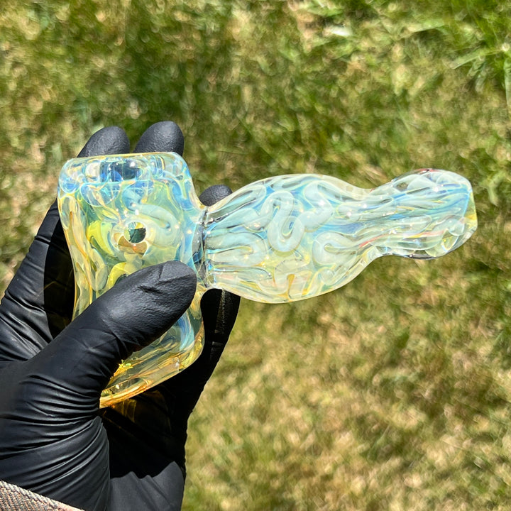 Inside Out Fume Hammer Glass Pipe Tiny Mike   