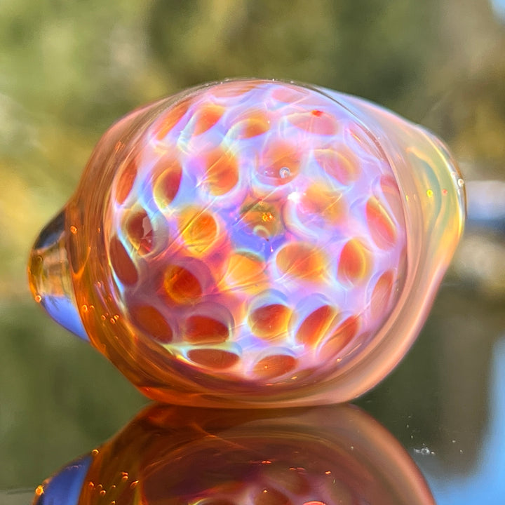 Alien Brain Honeycomb Pipe Glass Pipe Plug a Nug