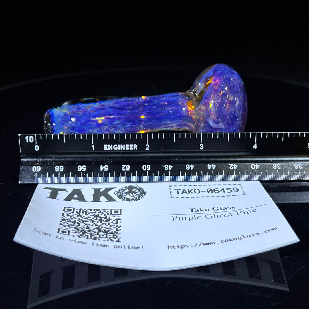 Purple Ghost Pipe Glass Pipe Tako Glass   