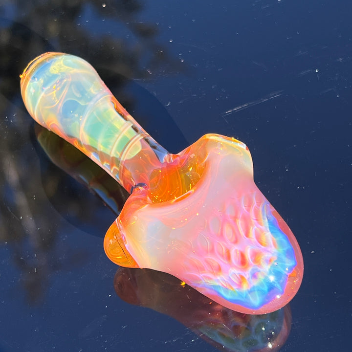 Alien Brain Honeycomb Pipe Glass Pipe Plug a Nug