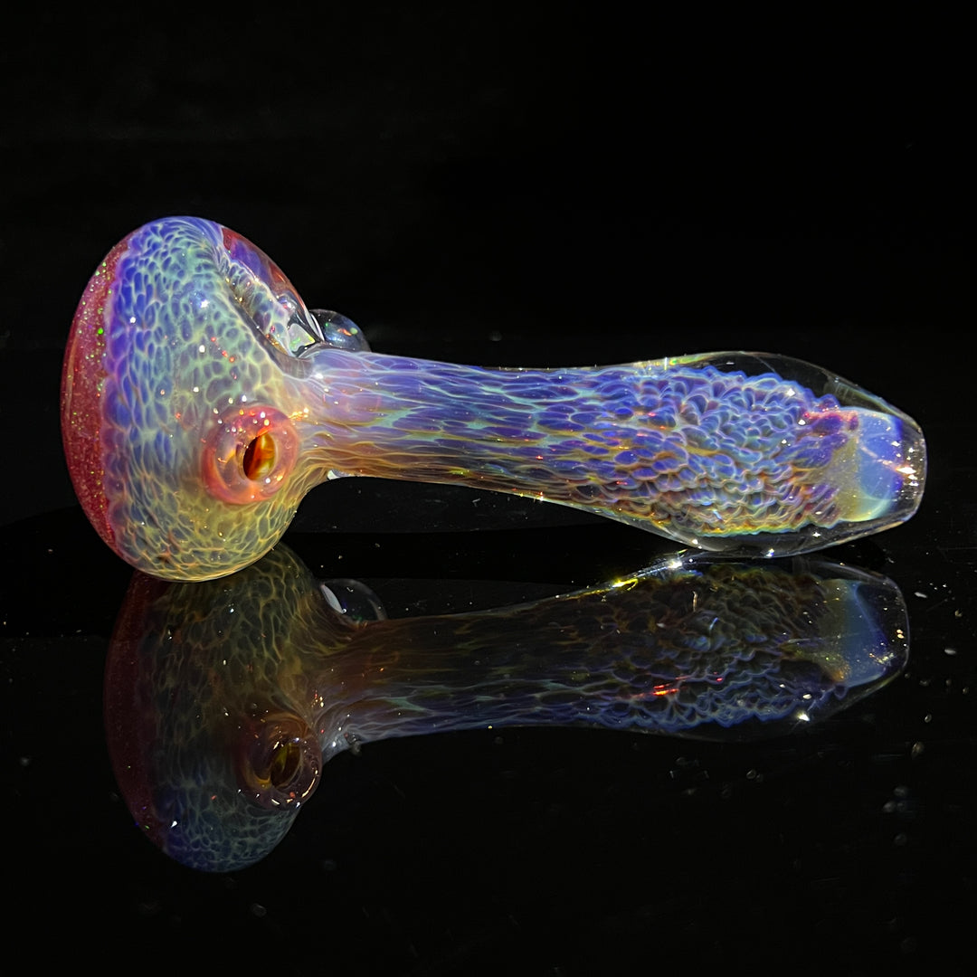 Purple Nebula Telemagenta Opal Pipe Glass Pipe Tako Glass   