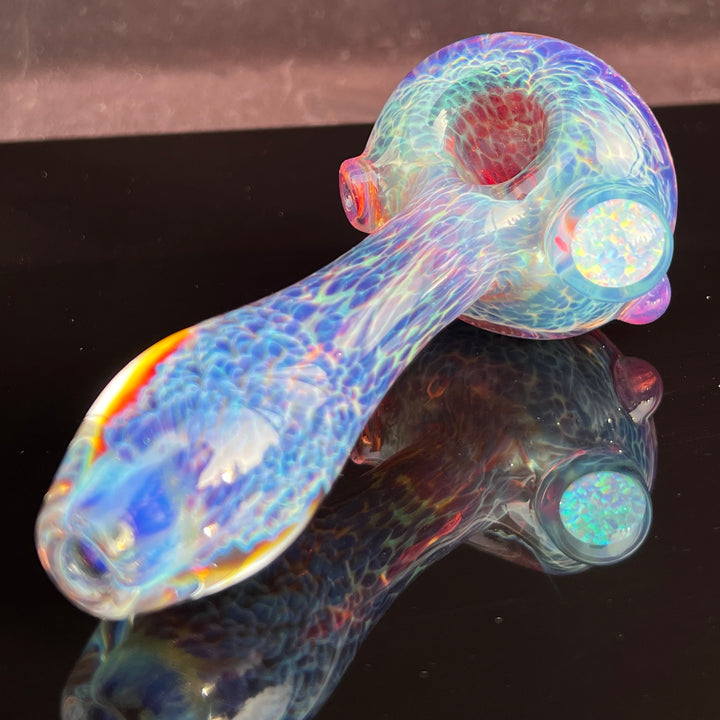 Purple Nebula Telemagenta Opal Pipe Glass Pipe Tako Glass   