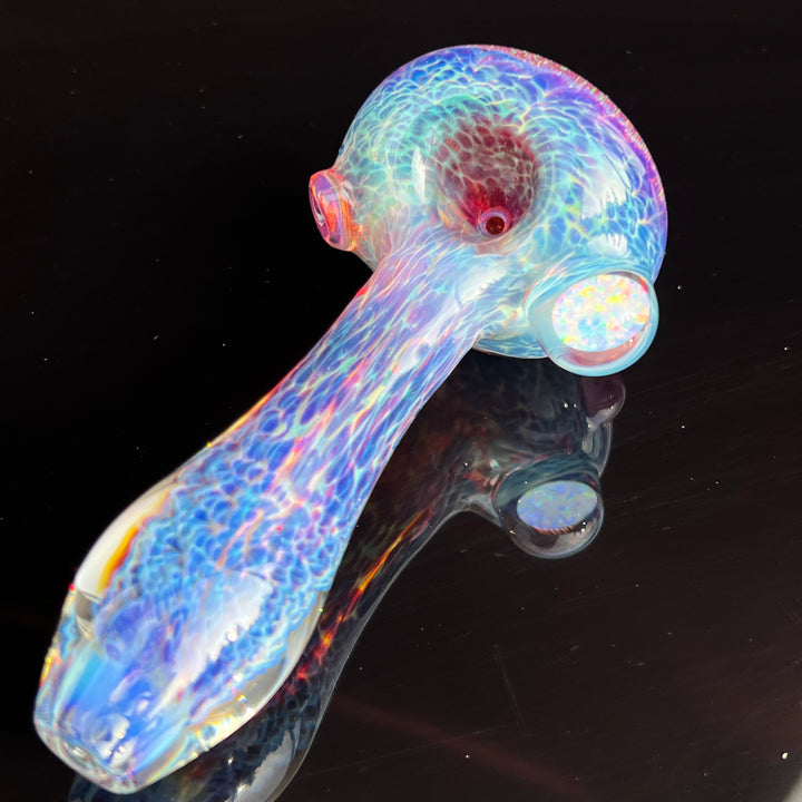 Purple Nebula Telemagenta Opal Pipe Glass Pipe Tako Glass   