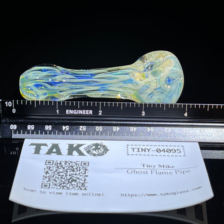 Ghost Flame Pipe Glass Pipe Tiny Mike   