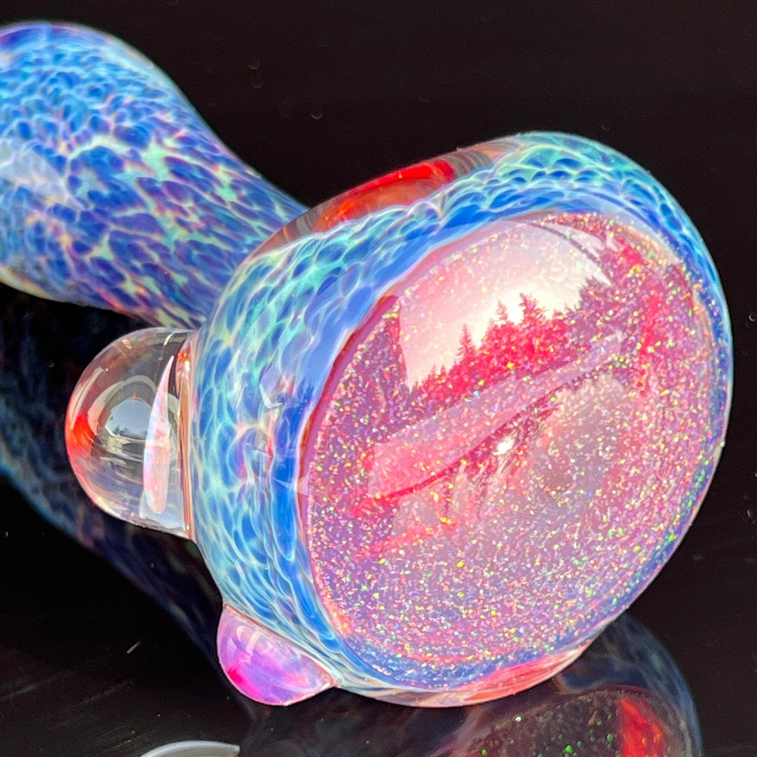 Purple Nebula Telemagenta Opal Pipe Glass Pipe Tako Glass   