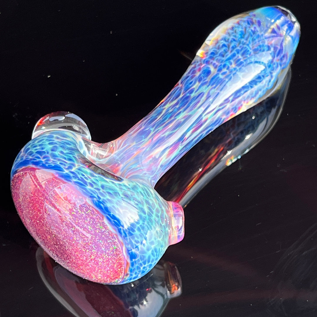 Purple Nebula Telemagenta Opal Pipe Glass Pipe Tako Glass   