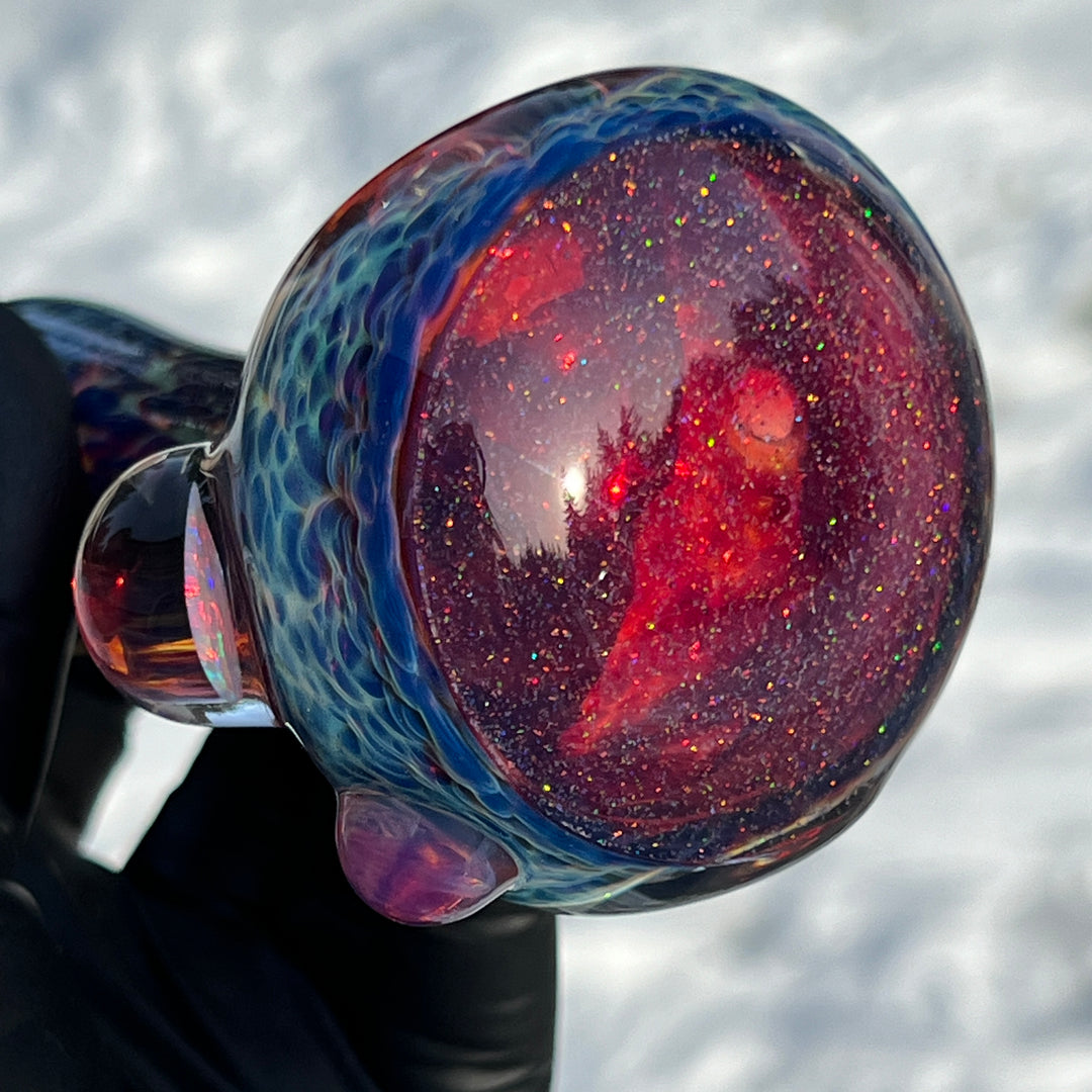 Purple Nebula Telemagenta Opal Pipe Glass Pipe Tako Glass   