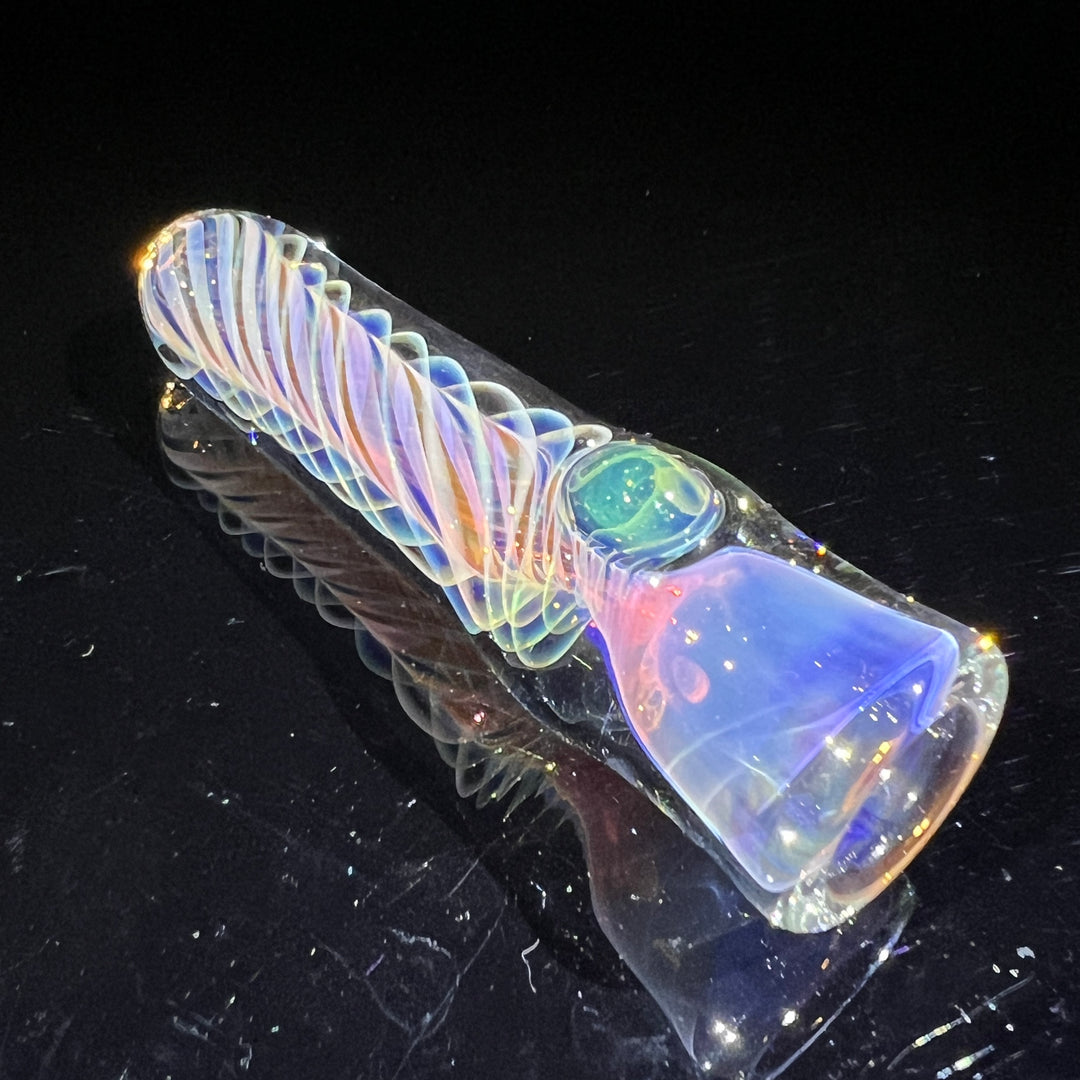 Thick Fume Chillum Glass Pipe Chuck Glass   