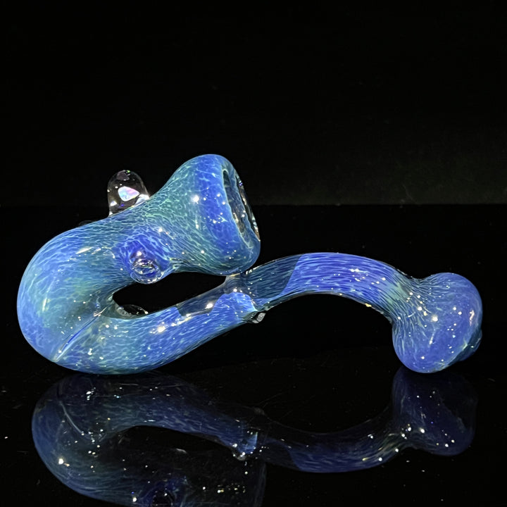 Blue Moon Opal Sherlock Glass Pipe Beezy Glass   