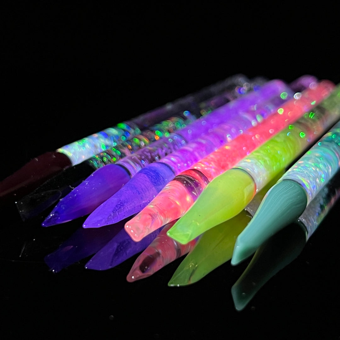 Chisel Tip Opal Glitter Dabbers Accessory Beezy Glass   