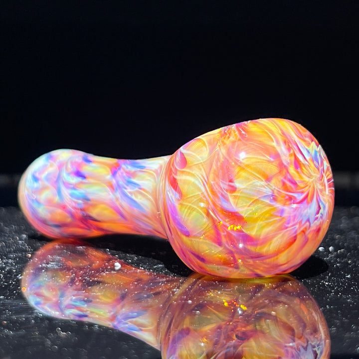 Multi-colored Purple Pipe Glass Pipe Jedi Glassworks   