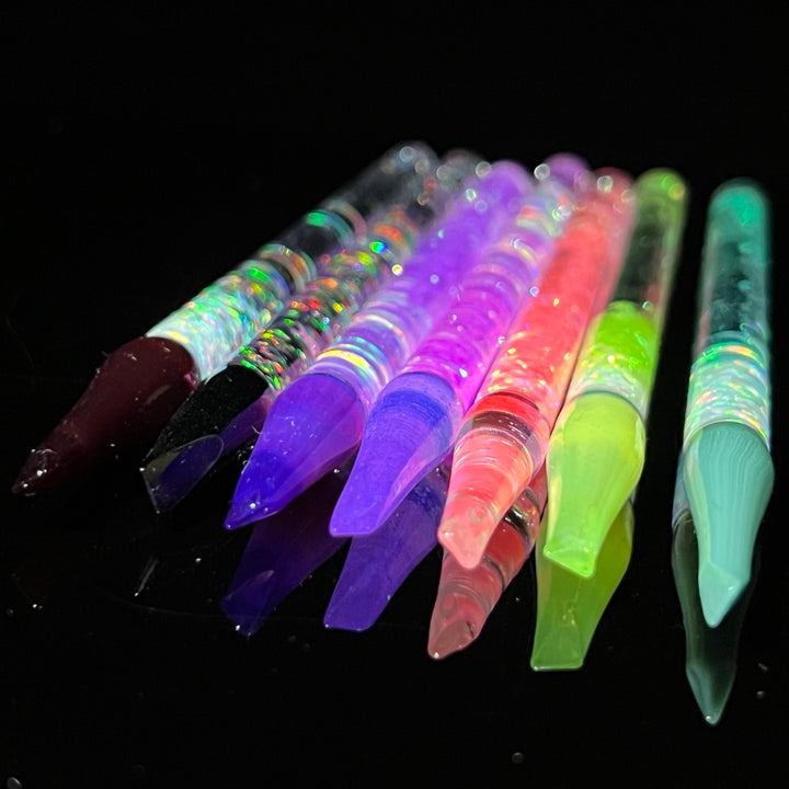 Chisel Tip Opal Glitter Dabbers Accessory Beezy Glass   