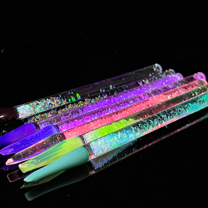 Chisel Tip Opal Glitter Dabbers Accessory Beezy Glass   